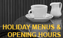 Holiday Menus